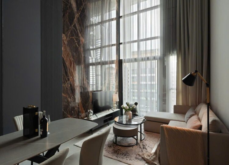 Artistic Duplex at Feliz En Vista (D2): High-Floor 102m² with River Views | $1,200