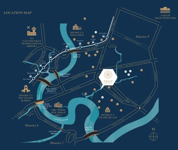 Feliz En Vista Apartments for Rent District 2 Ho Chi Minh City Saigon Cribs (1)