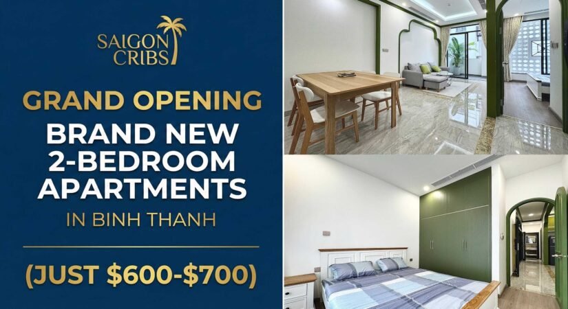 Grand Opening 2 Bedroom Apartments Binh Thanh Cheap 600 Dollars Saigon Cribs