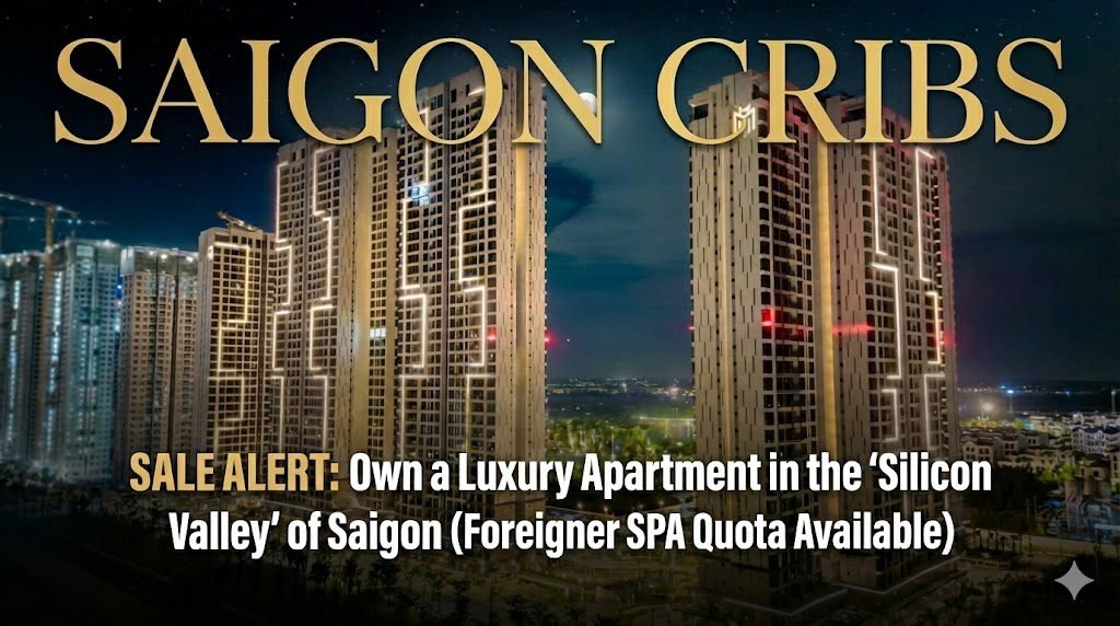 🚨 SALE ALERT: Own a Luxury Apartment in the “Silicon Valley” of Saigon (Foreigner Quota Available)