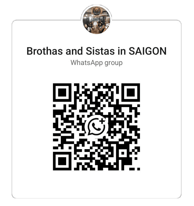 Brothas and Sistas in Saigon WhatsApp QR Code