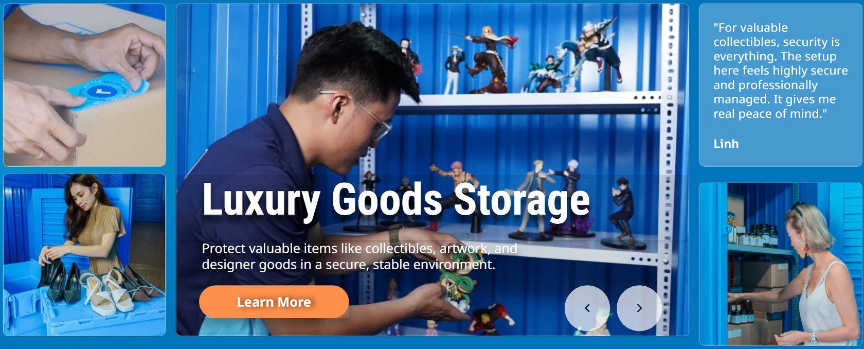 Luxury Goods Storage