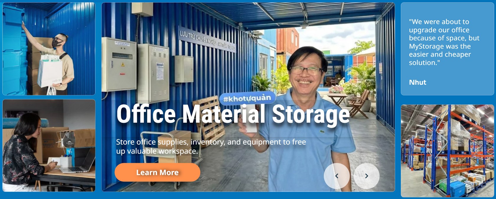 Office Material Storage
